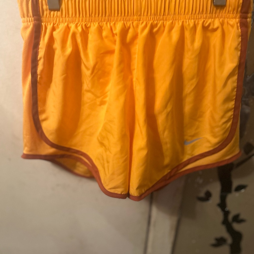 Nike Women's Bright Orange Athletic Shorts